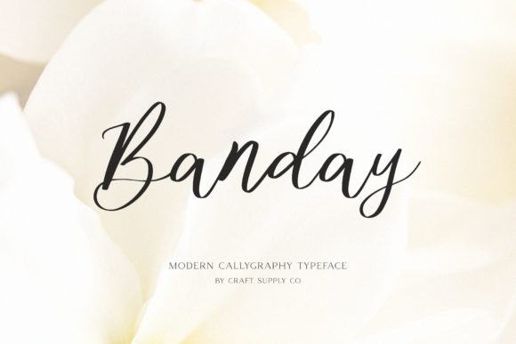 Banday: A Refined Script Font for Digital Branding