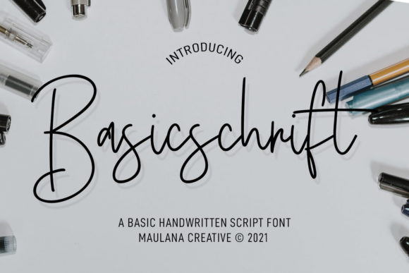 Basicschrift: A Handwritten Font for Modern Campaigns