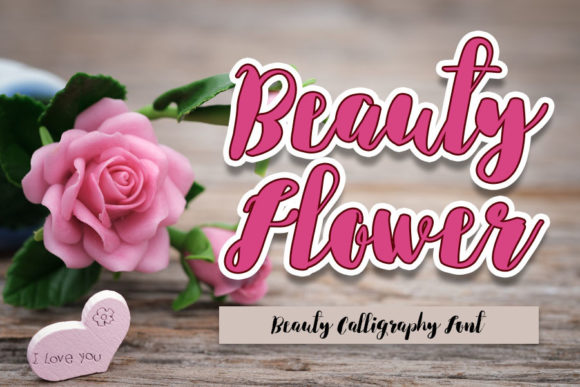 Beauty Flower: A Handwritten Font for Creative Campaigns