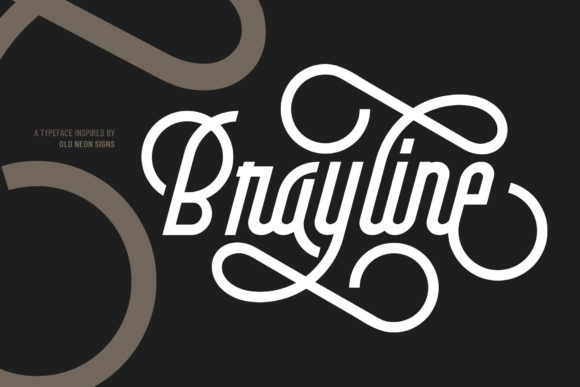 Brayline: A Vintage-Styled Handwritten Font for Editorial Design