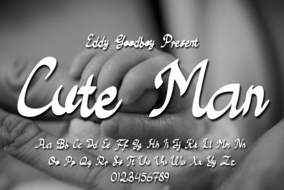 Cute Man Font for Web Design Projects