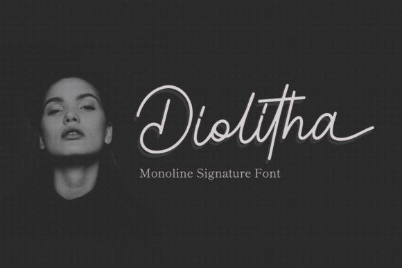 Diolitha: A Script Font for Modern Branding