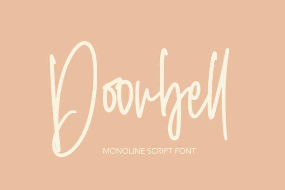Doorbell Font: A Handwritten Touch for Editorial Design