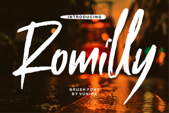 Enhance Your Brand with the Romilly Font
