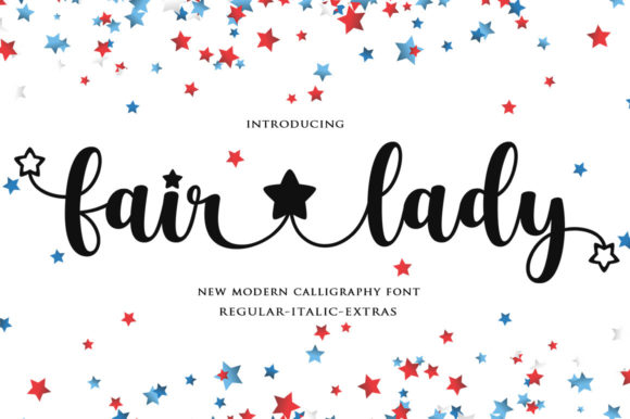Fairlady Script Font for Editorial Design