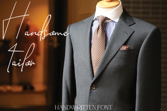 Handsome Tailor Font for Engaging Brand Content
