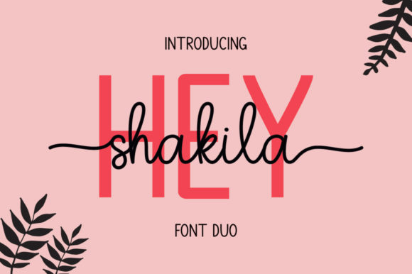 Hey Shakila: A Versatile Script Font for Web Design