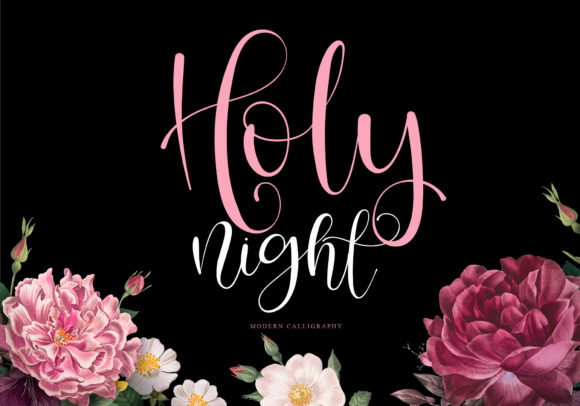 Holy Night Script Font Review