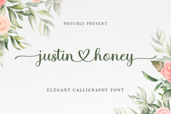Justine Honey: A Sweet Script Font for Handmade Creations