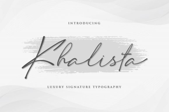 Khalista: A Script Font That Elevates Digital Branding