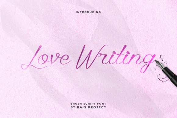 Love Writing: A Handwritten Font That Elevates Digital Design