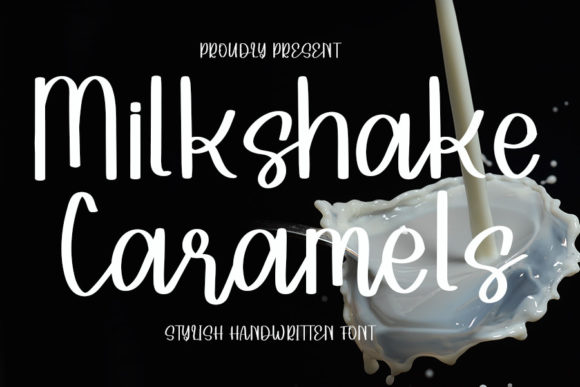 Milkshake Caramels Font Review for Web Design