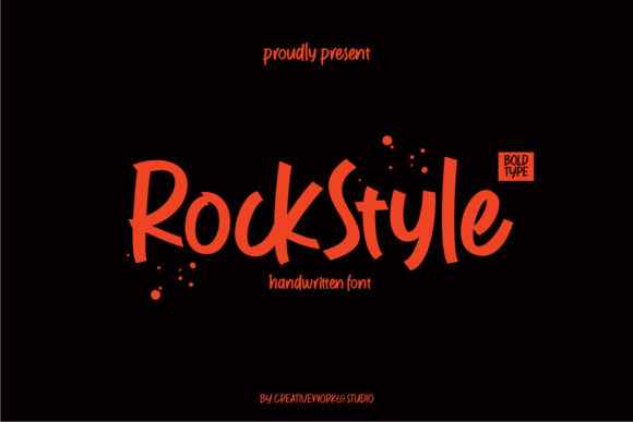 RockStyle Font for a Bold and Professional Brand Look