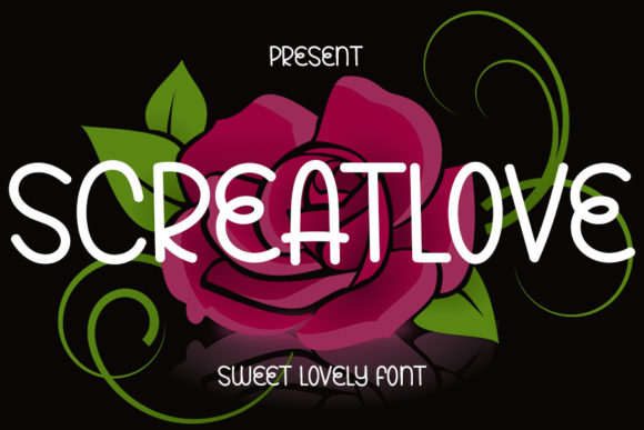 Screatlove: A Charming Font for Modern Campaigns