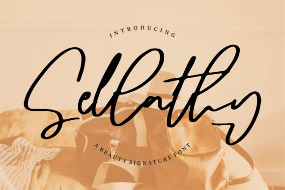 Sellathy: A Handwritten Font That Elevates Branding
