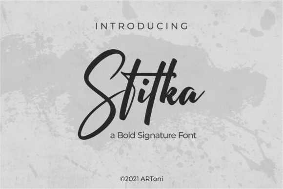 Stitka: A Refined Script Font for Polished Branding