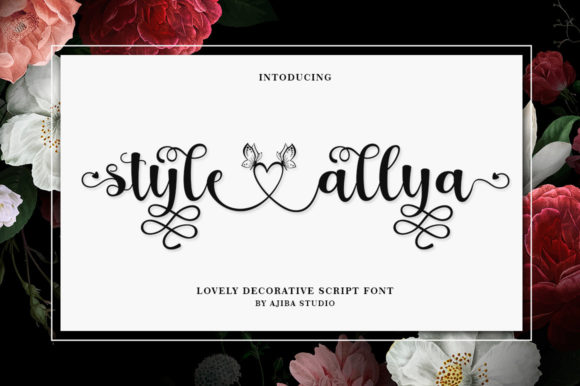 Style Allya: A Script Font for Modern Branding