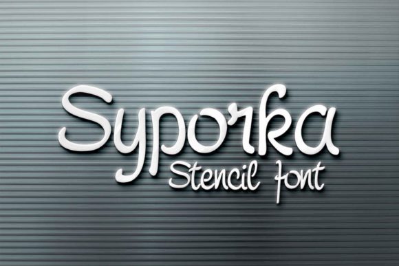 Syporka Font for Handmade Creations