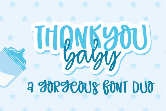 Thank You Baby: A Delicate Script Font for Web Design