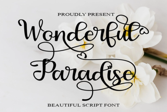 Wonderful Paradise Font Review for Branding Projects